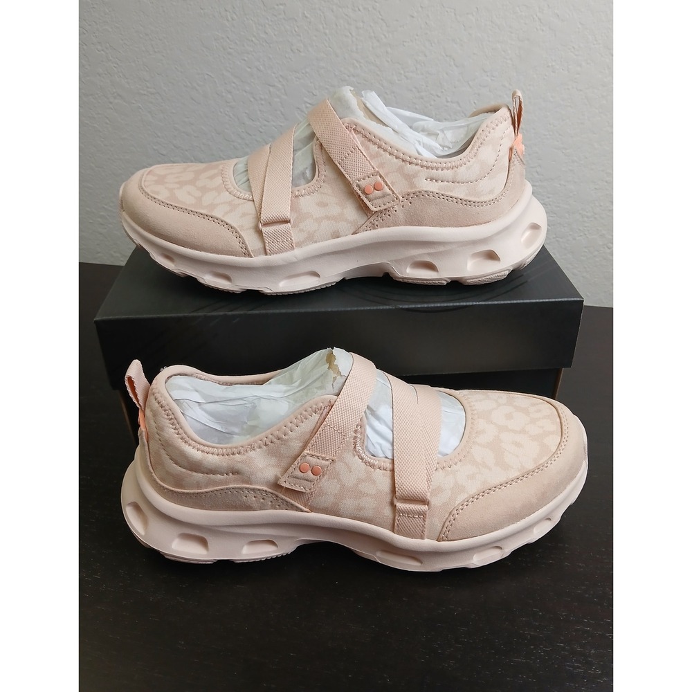 Ryka Activfoam J Women 6W Blush Leopard Mary Jane Athletic Sneakers J5736F2651